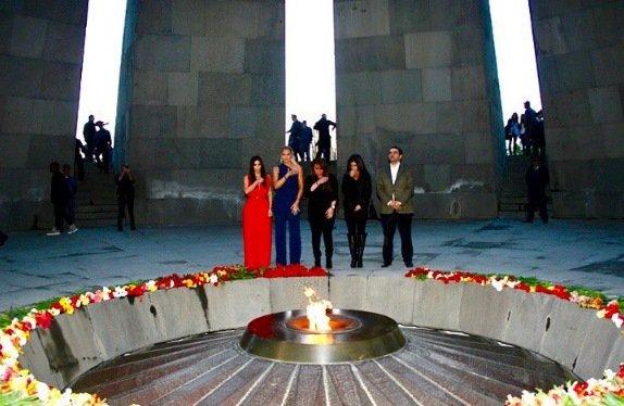 Ким Кардашян считает своей миссией акцентировать тему Геноцида армян