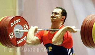 Давид Беджанян – чемпион России по тяжелой атлетике