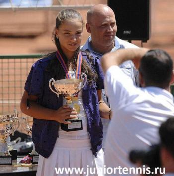 Каринэ Саркисова из Сочи выиграла Кубок Президента