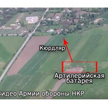 огневые точки азербайджанцев