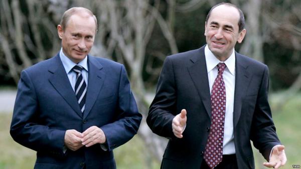 Кочарян и Путин провели продолжительный телефонный разговор
