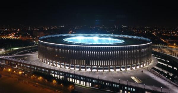 Освещение стадиона Краснодар светильниками FEREKS Освещение стадиона Краснодар светильниками FEREKS