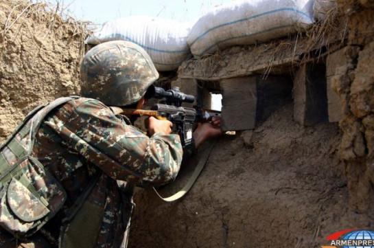 В результате провокации ВС Азербайджана ранен военнослужащий Арцаха