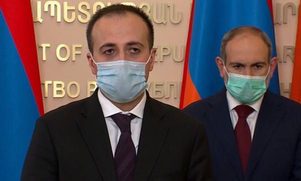 Арсен Торосян и Никол Пашинян