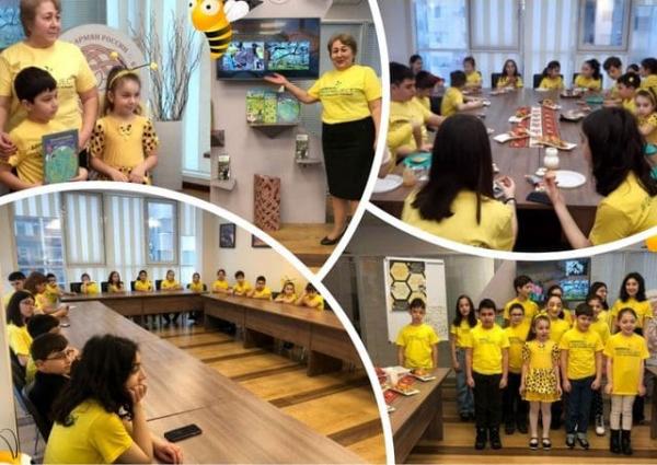 В Краснодаре армянским детям рассказали о пользе пчел