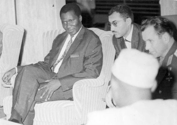 Ашот Мелик-Шахназаров и президент Гвинейской Республики