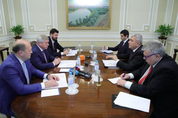Губернатор Ростовской области принял Генерального консула Армении