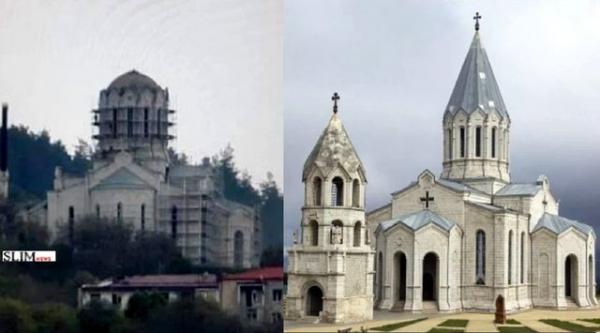 церковь Казанчецоц в оккупации после 2020