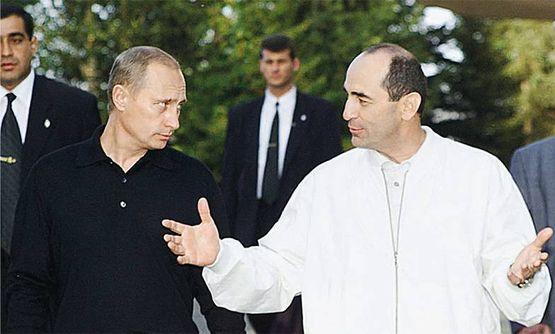 Владимир Путин и Роберт Кочарян