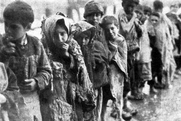 сироты - жертвы Геноцида армян