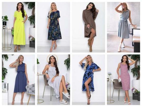Выбираем платья: популярные фасоны по оптовой цене онлайн