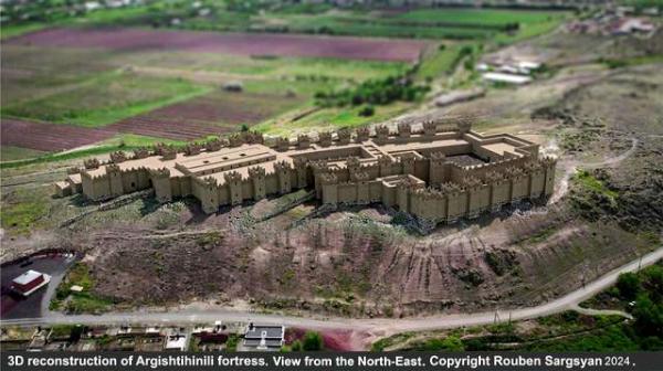 Архитектор из Армении воссоздал облик древней армянской крепости 