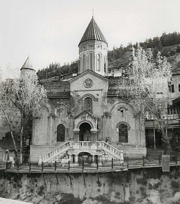 Армянский монастырь Св.Степаноса - Кусанец Сурб Степанос. Ныне грузинская церковь Квемо Бетлеми