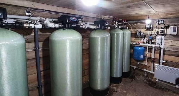 станция обезжелезивания воды