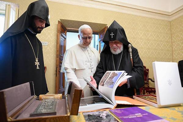 Католикос Всех Армян и Папа Римский Лев XIV