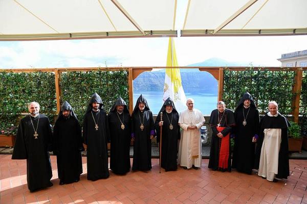 Католикос Всех Армян и Папа Римский Лев XIV