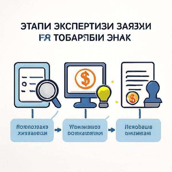 Этапы экспертизы заявки на товарный знак