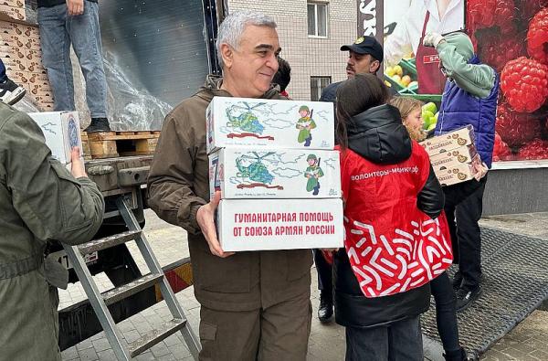 Очередная партия гуманитарной помощи САР Краснодарского края доставлена в зону проведения СВО