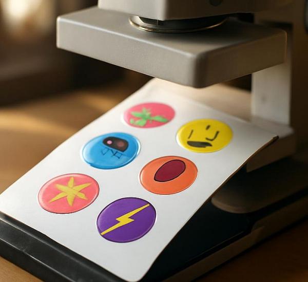 Процесс печати наклеек с использованием термотрансферной технологии