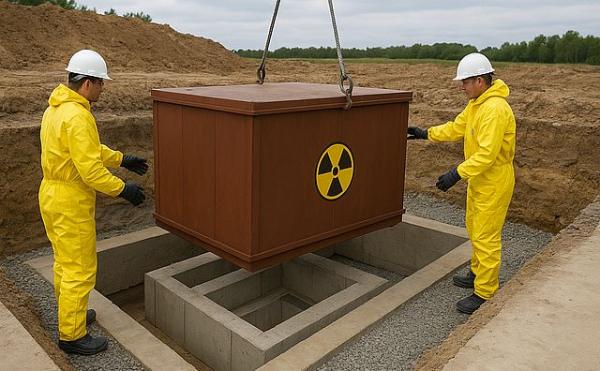 захоронение радиоактивных отходов