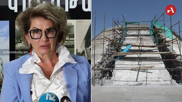 Цицернакаберд разрушение