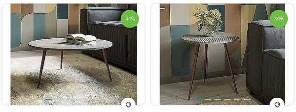 стол журнальный круглый