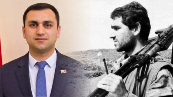 Аргишти Мехакян (слева) и его отец