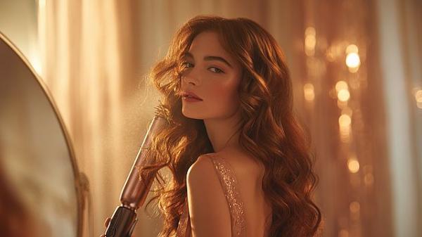 Вечерняя укладка локонов с помощью Dyson Airwrap