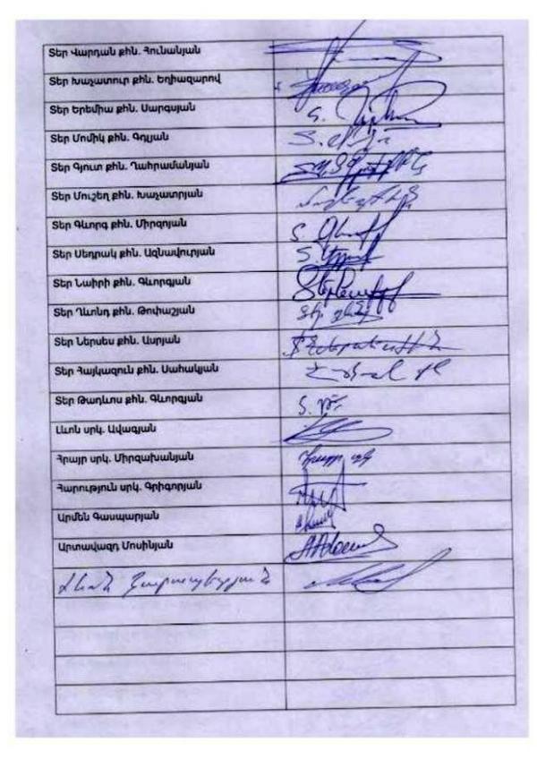 Подписи Краснодарской и Северо-Кавказской Епархии ААЦ Подписи Краснодарской и Северо-Кавказской Епархии ААЦ