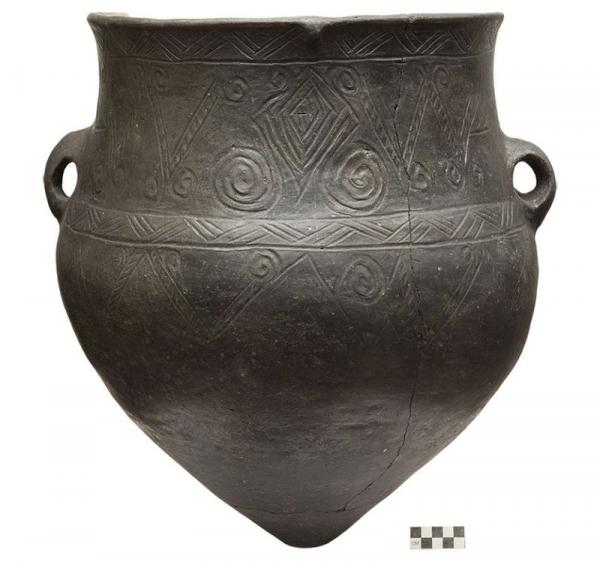 археология Образец куро-араксской керамики. Техут археология Образец куро-араксской керамики. Техут