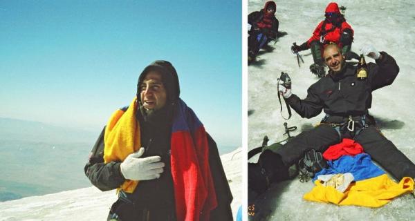 Флаг Армении вершина Арарата