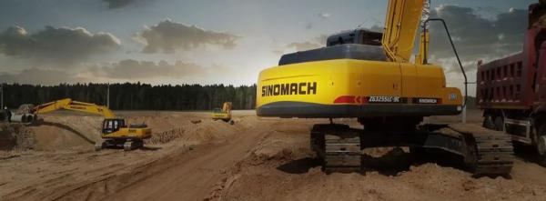 колесный экскаватор