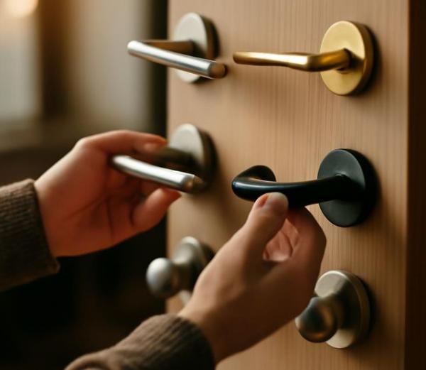 Процесс выбора дверных ручек для межкомнатных дверей