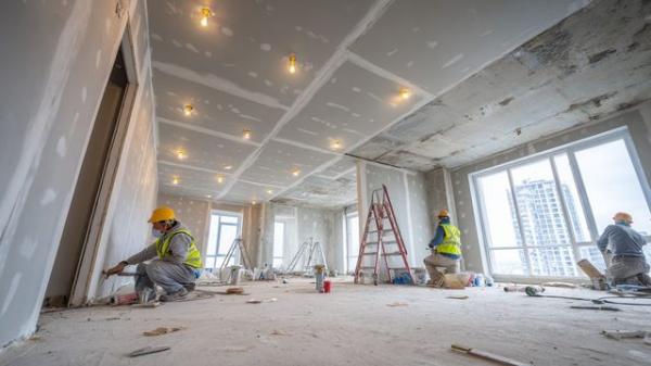 Процесс монтажа звукоизоляции в новостройке