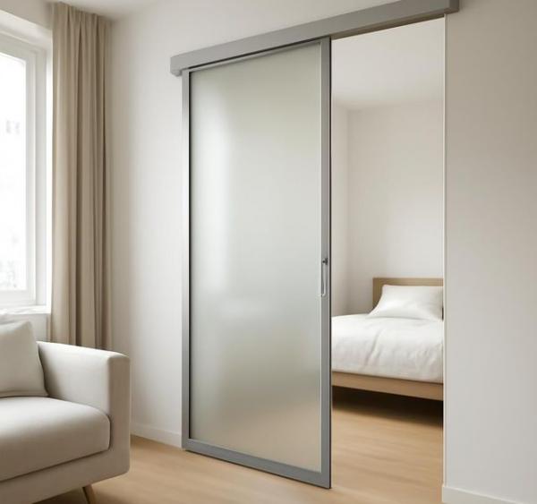 Раздвижная межкомнатная дверь в современном интерьере