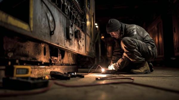 Начальная диагностика дизельного генератора - осмотр и измерения