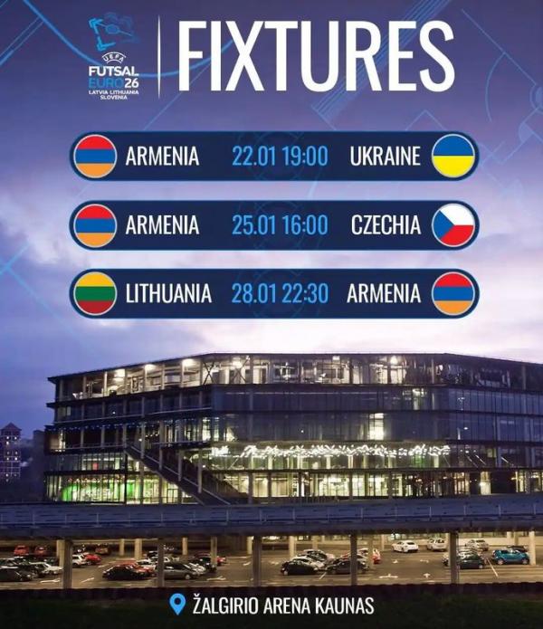 Сборная Армении по футзалу