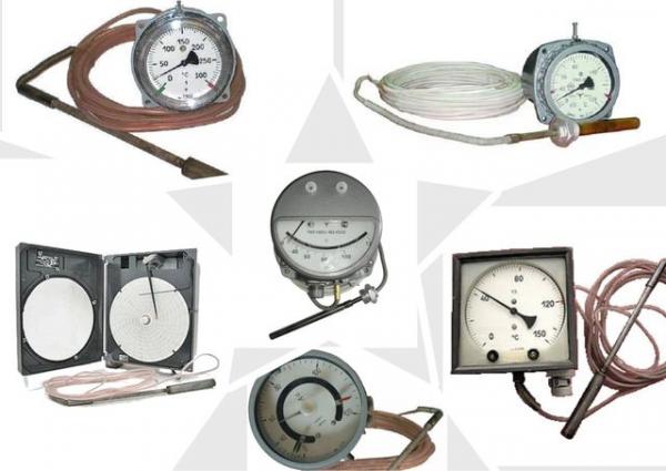 манометрический термометр