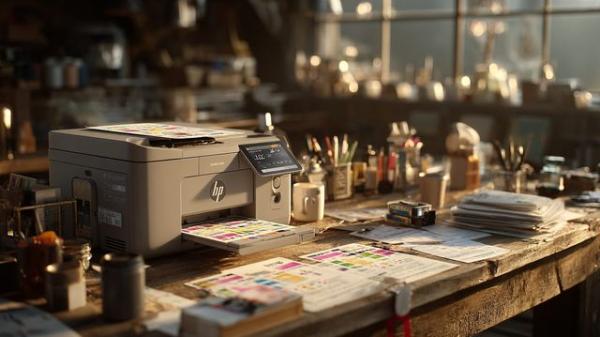 Принтер в малом бизнесе с картриджем 85A печатает этикетки и счета