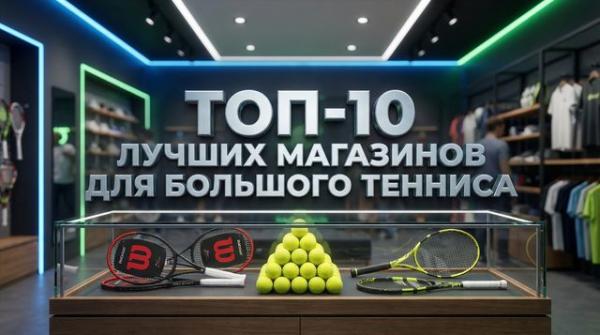 ТОП-10 лучших магазинов для большого тенниса ТОП-10 лучших магазинов для большого тенниса