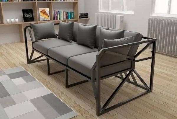 диван в стиле лофт