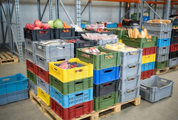 Пластиковые ящики для продуктов