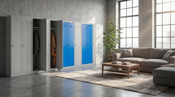 шкаф металлический для одежды