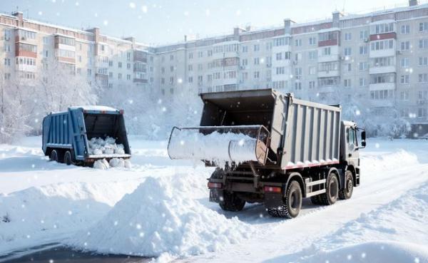 Вывоз мусора и снега в Москве