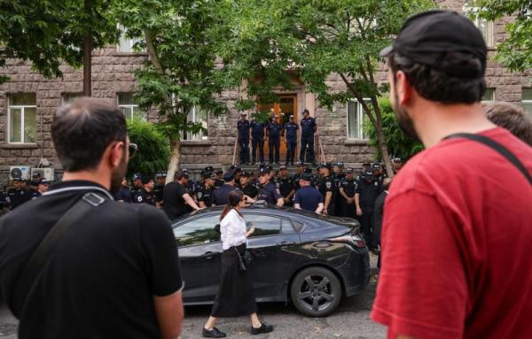 Центральная Избирательная Комиссия Армении акция протеста
