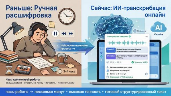 транскрибация онлайн