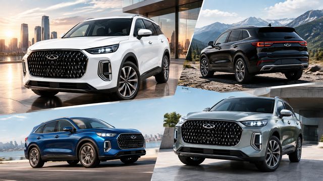 модельный ряд Chery модельный ряд Chery