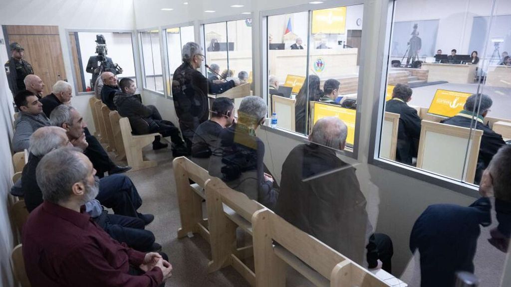 армянские пленные в Баку