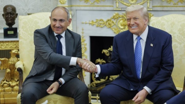 Никол Пашинян и Дональд Трамп
