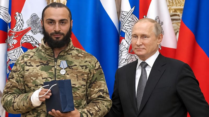 Айк Гаспарян и Владимир Путин
